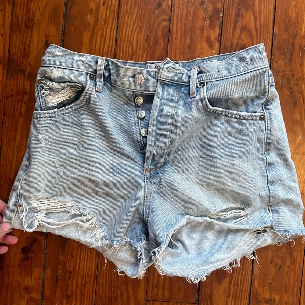 Agolde Jaden High Rise Jean Short
